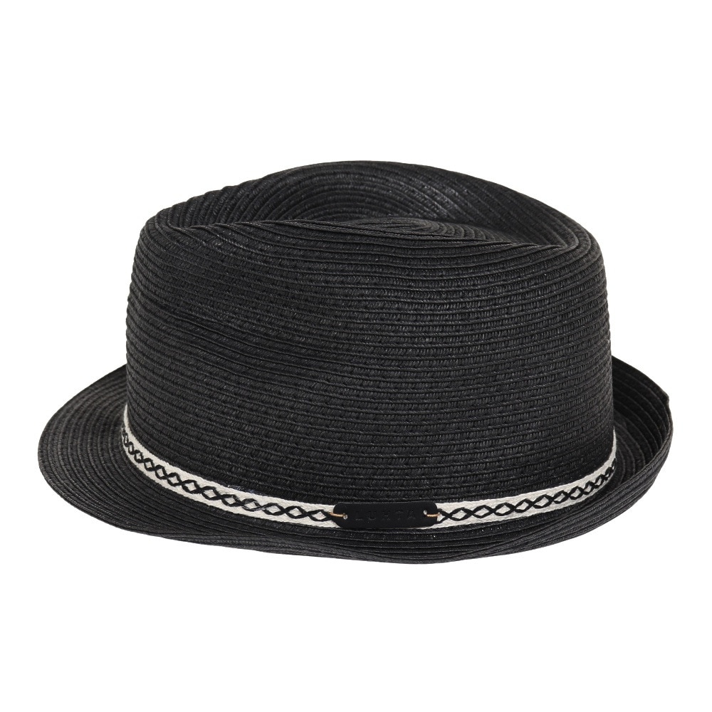 ルフタ（LUHTA）（メンズ）帽子 ハット NASKA ハット 333667803990 ブラック ペーパー素材 コスパ
