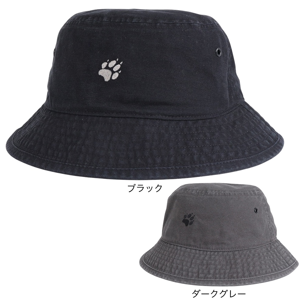 ジャックウルフスキン（JackWolfskin）（メンズ、レディース）キャンバス バケットハット 5025053-6000