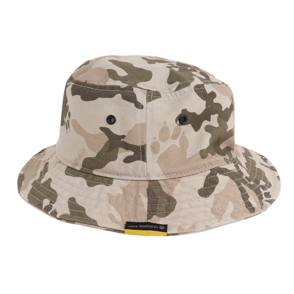 ジャックウルフスキン（JackWolfskin）（メンズ）帽子 ハット トレッキング 登山 JP STL COTTON AOP BUCKET ハット 5025191-7672