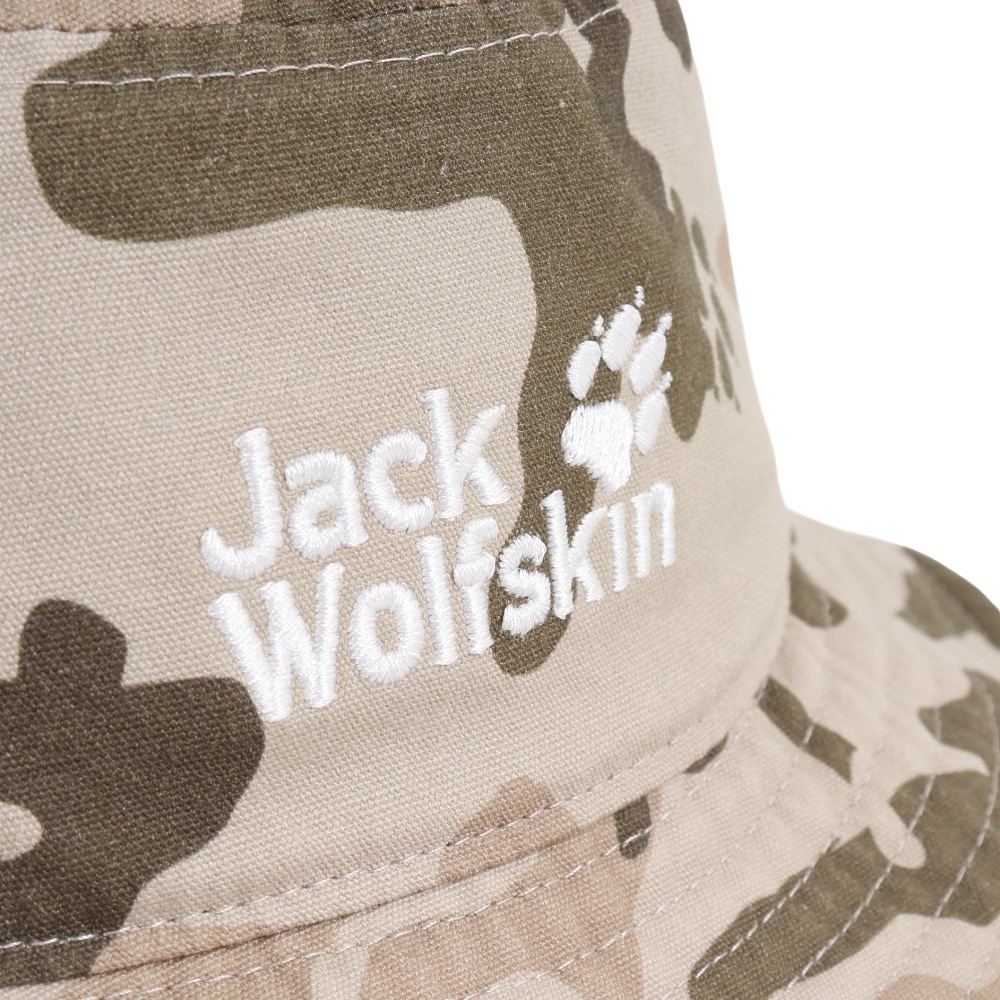 ジャックウルフスキン（JackWolfskin）（メンズ）帽子 ハット トレッキング 登山 JP STL COTTON AOP BUCKET ハット 5025191-7672