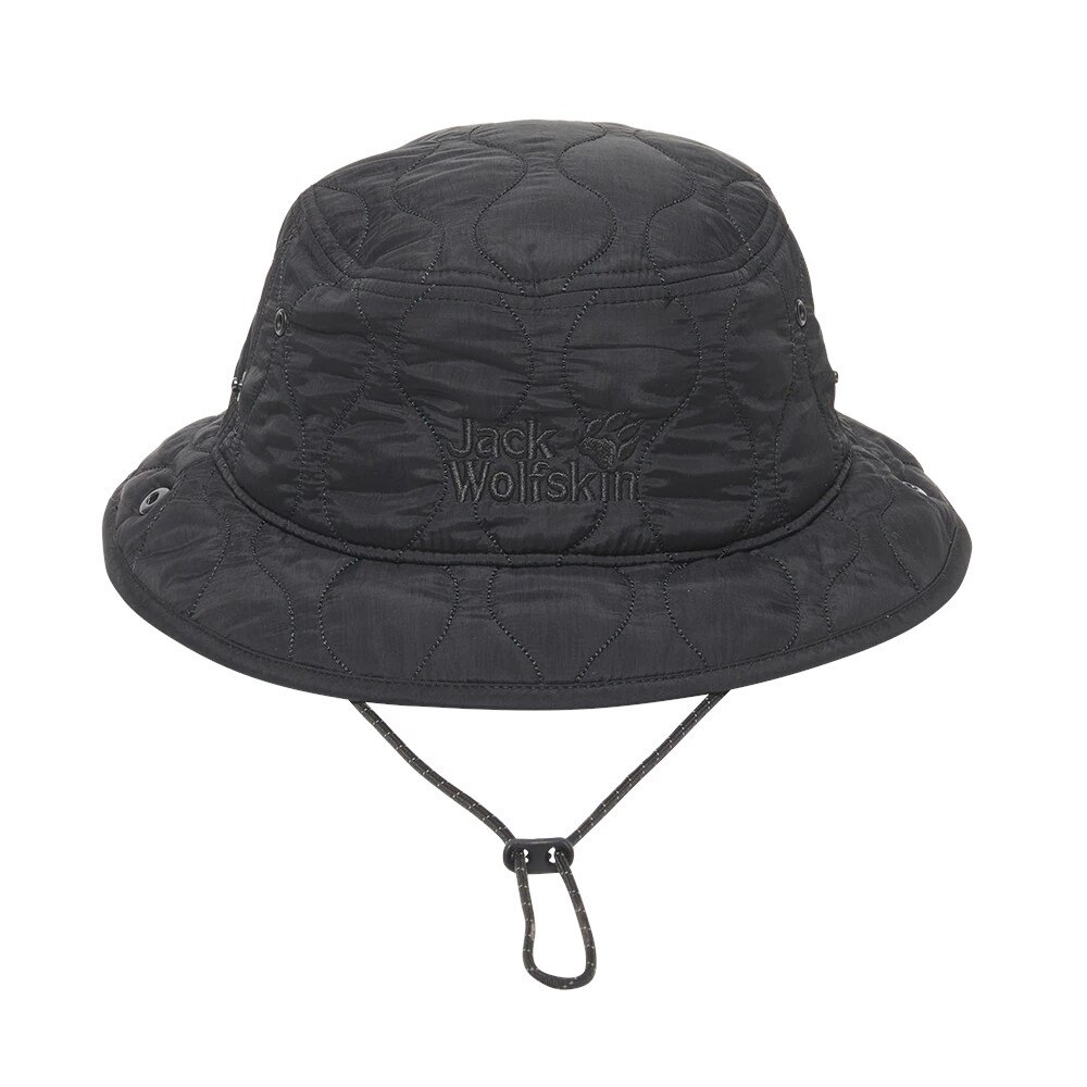 ジャックウルフスキン（JackWolfskin）（メンズ）帽子 ハット トレッキング 登山 JP QUILTED LINER HAT 5026461- 6000 ブラック アウトドア・キャンプ用品はエルブレス