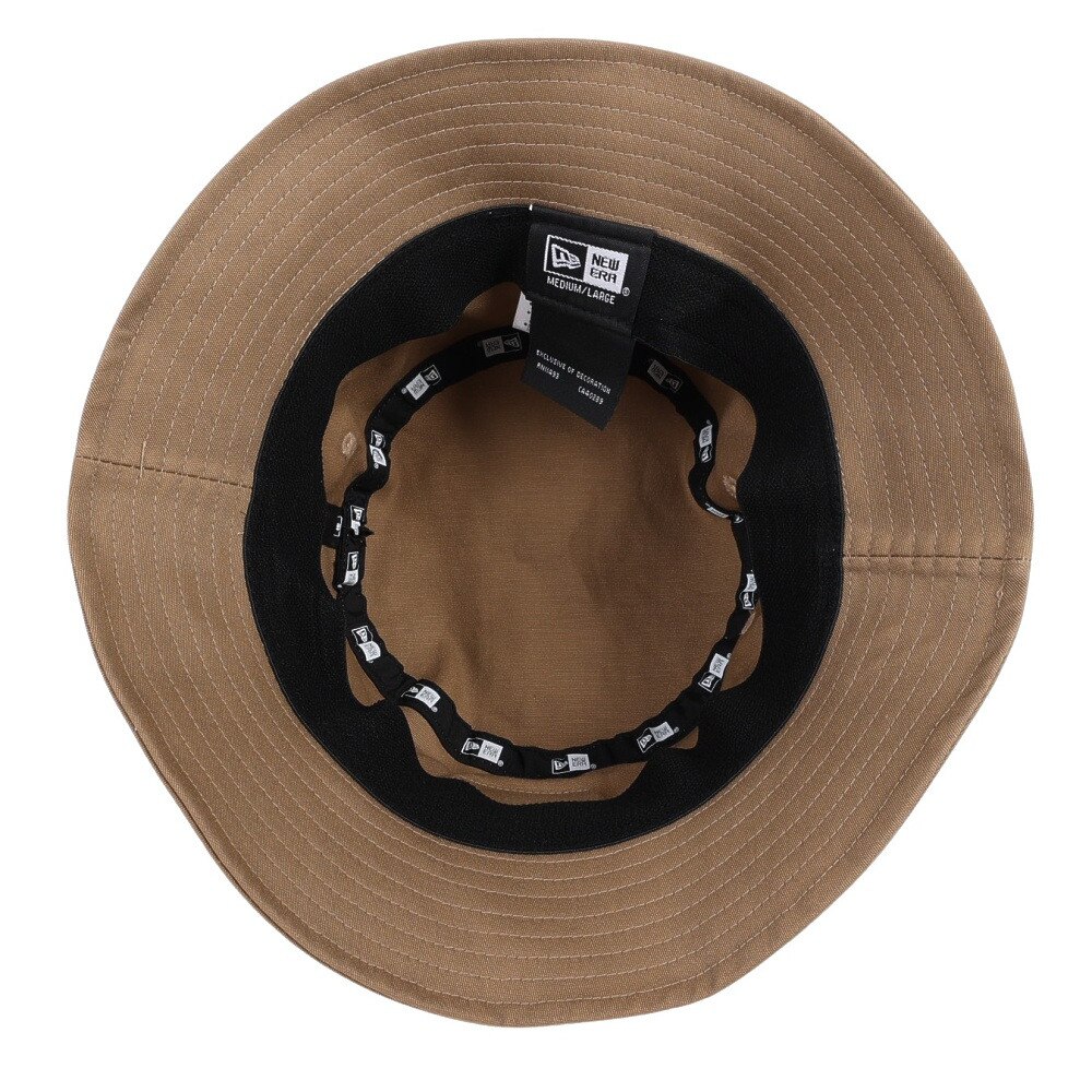 ニューエラ（NEW ERA）（メンズ）帽子 ハット バケット01 ストレッチコットンマウンテン Range Label リフレクターパッチ 13516191 ブラウン