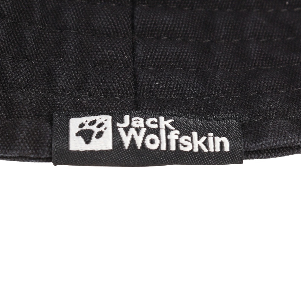 ジャックウルフスキン（JackWolfskin）（メンズ、レディース）帽子 ハット JP キャンバスバケットハット V2 5025052-6000 ブラック