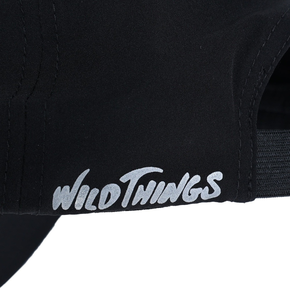 ワイルドシングス（WILD THINGS）（メンズ）帽子 キャップ エラスティック ナイロン ベース キャップ WT23027SL-BLACK ブラック