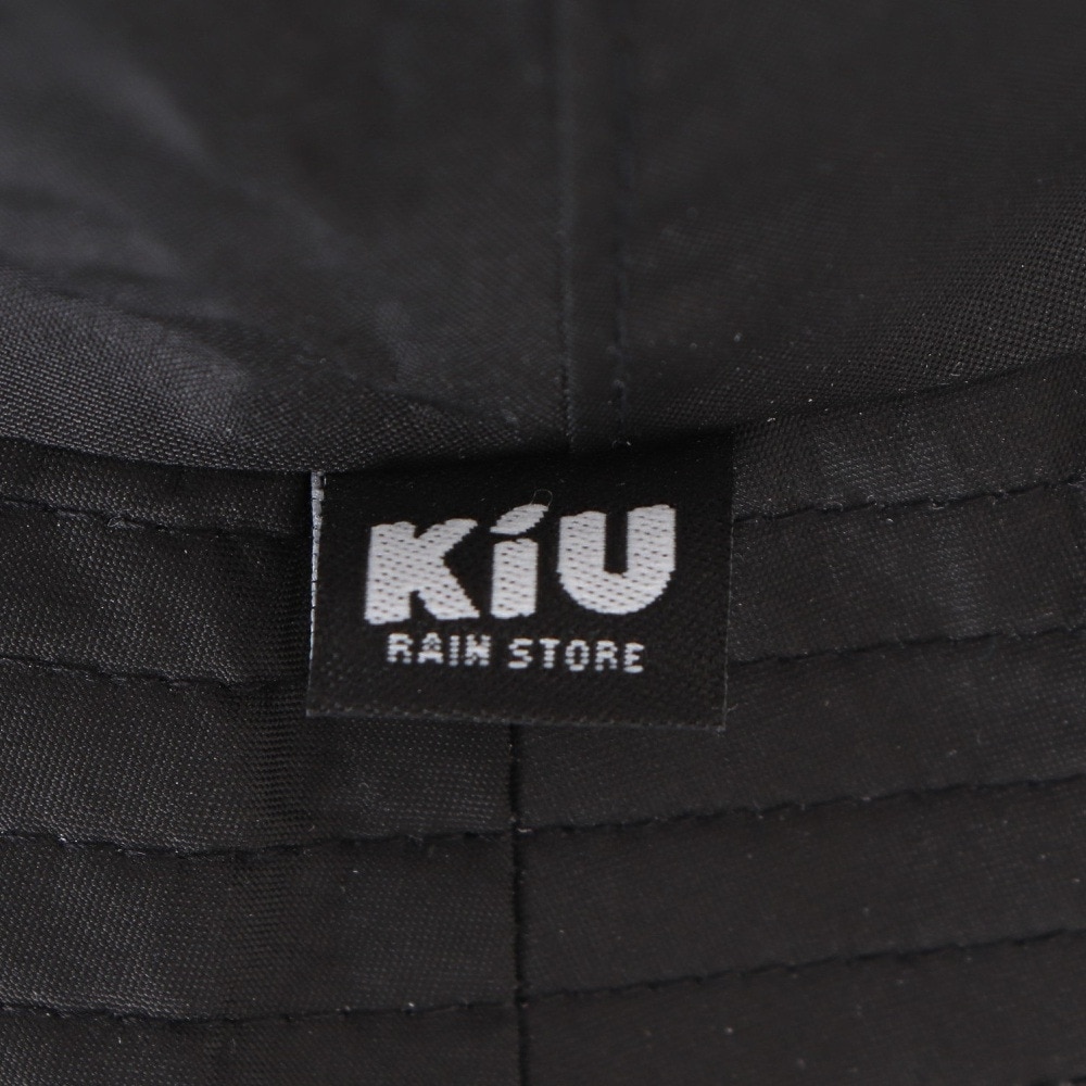 キウ（Kiu）（メンズ、レディース）帽子 ハット UV&RAIN バケットハット K326-900 ブラック