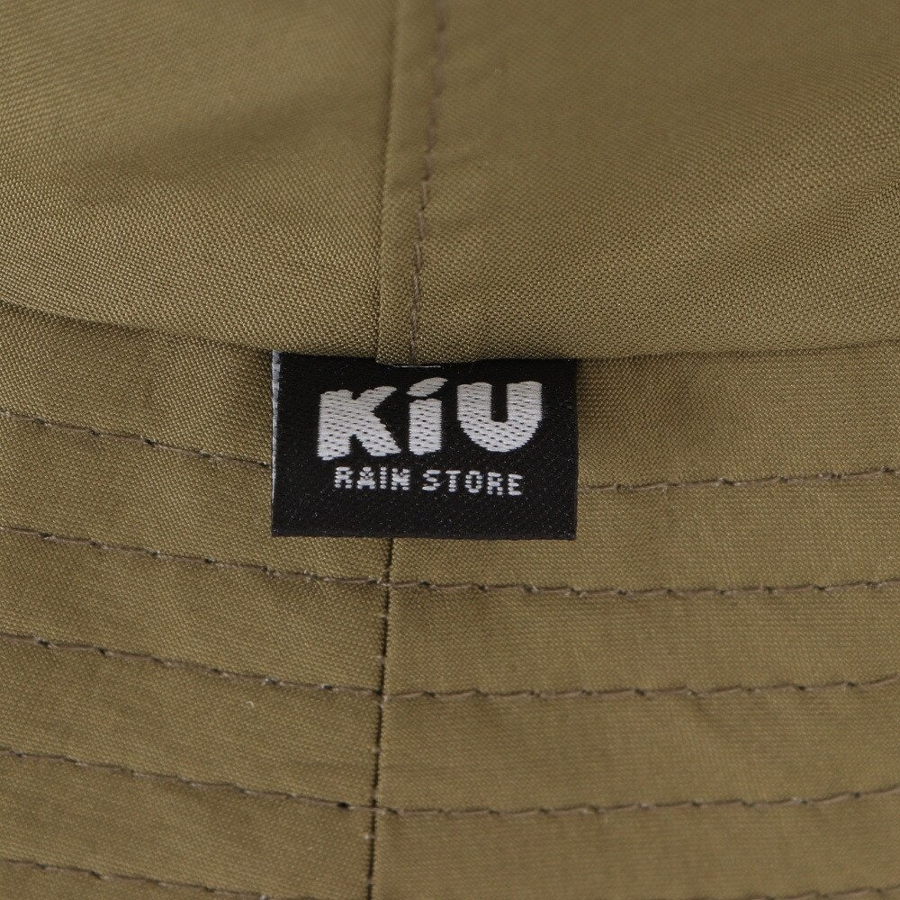 キウ（Kiu）（メンズ、レディース）帽子 ハット UV&RAIN バケットハット K326-906 カーキ