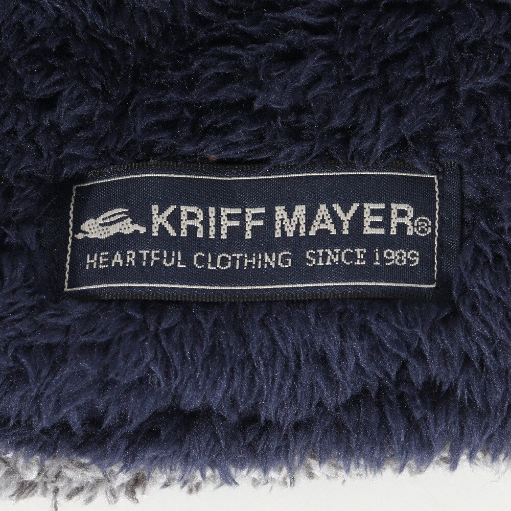クリフメイヤー（KRIFF MAYER）（メンズ、レディース）マスキングニンジャリン フード型ネックウォーマー 2327850KX:79:NAVY
