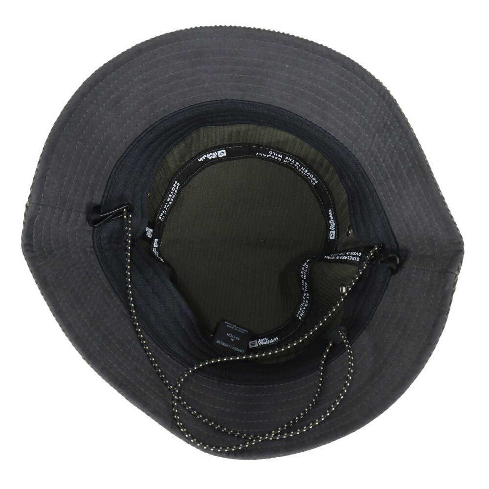 ジャックウルフスキン（JackWolfskin）（メンズ、レディース）帽子 ハット JP CORDS バケットハット V2 5024882-5066 カーキ