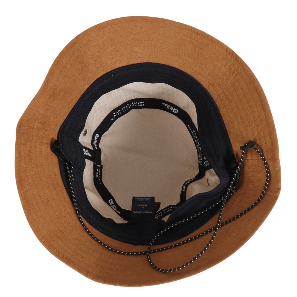 ジャックウルフスキン（JackWolfskin）（メンズ、レディース）帽子 ハット JP CORDS バケットハット V2 5024882-5505 ベージュ