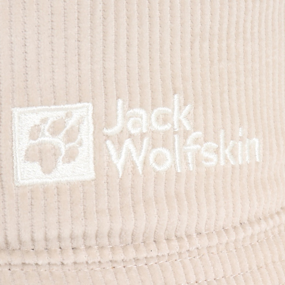 ジャックウルフスキン（JackWolfskin）（メンズ、レディース）帽子 ハット JP CORDS バケットハット V2 5024882-5505 ベージュ