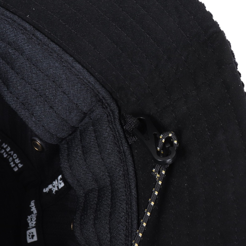 ジャックウルフスキン（JackWolfskin）（メンズ、レディース）帽子 ハット JP CORDS バケットハット V2 5024882-6000 ブラック