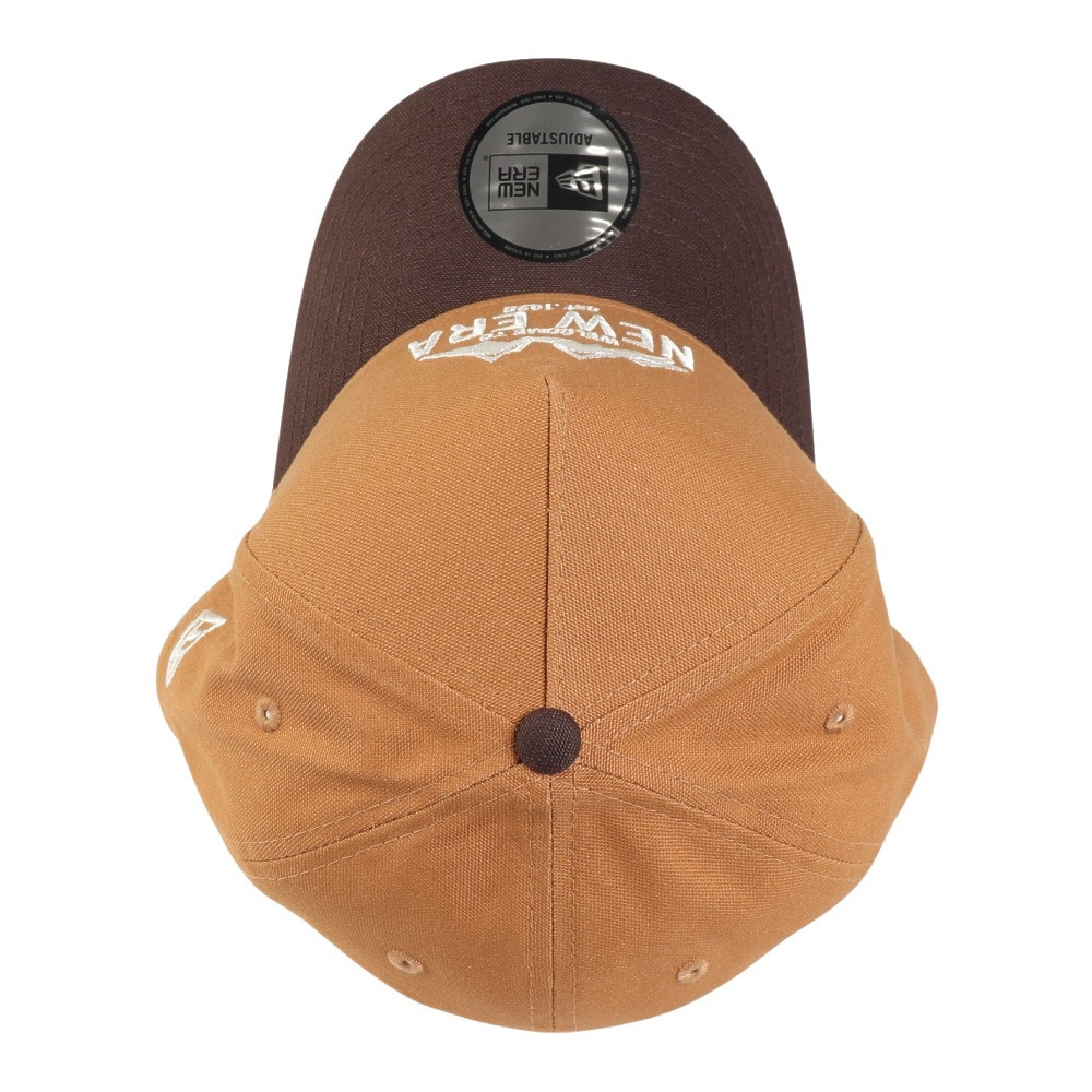 ニューエラ（NEW ERA）（メンズ、レディース）9FORTY A-Frame Duck Canvas マウンテンロゴ キャップ 14307274