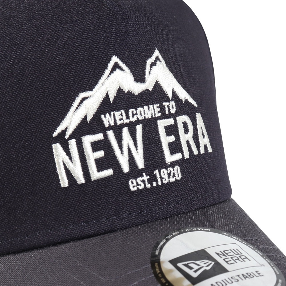 ニューエラ（NEW ERA）（メンズ、レディース）9FORTY A-Frame Duck Canvas マウンテンロゴ キャップ 14307275