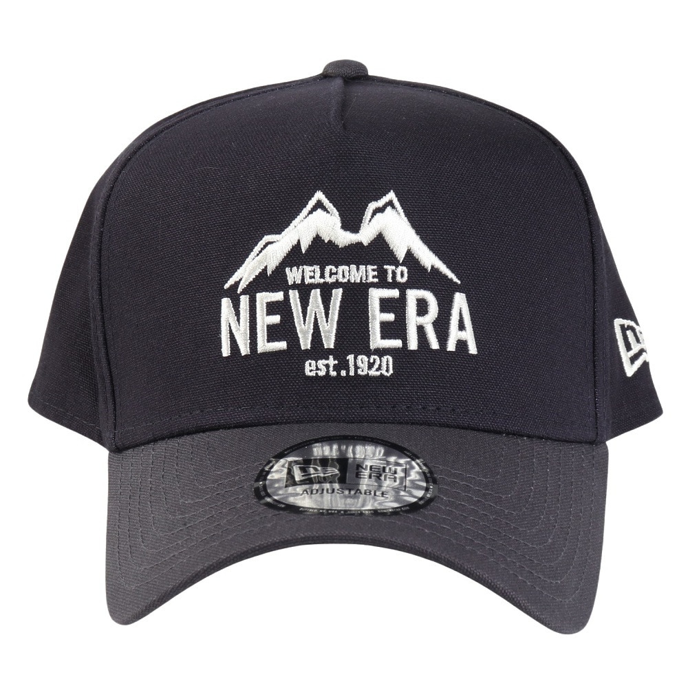 ニューエラ（NEW ERA）（メンズ、レディース）9FORTY A-Frame Duck Canvas マウンテンロゴ キャップ 14307275