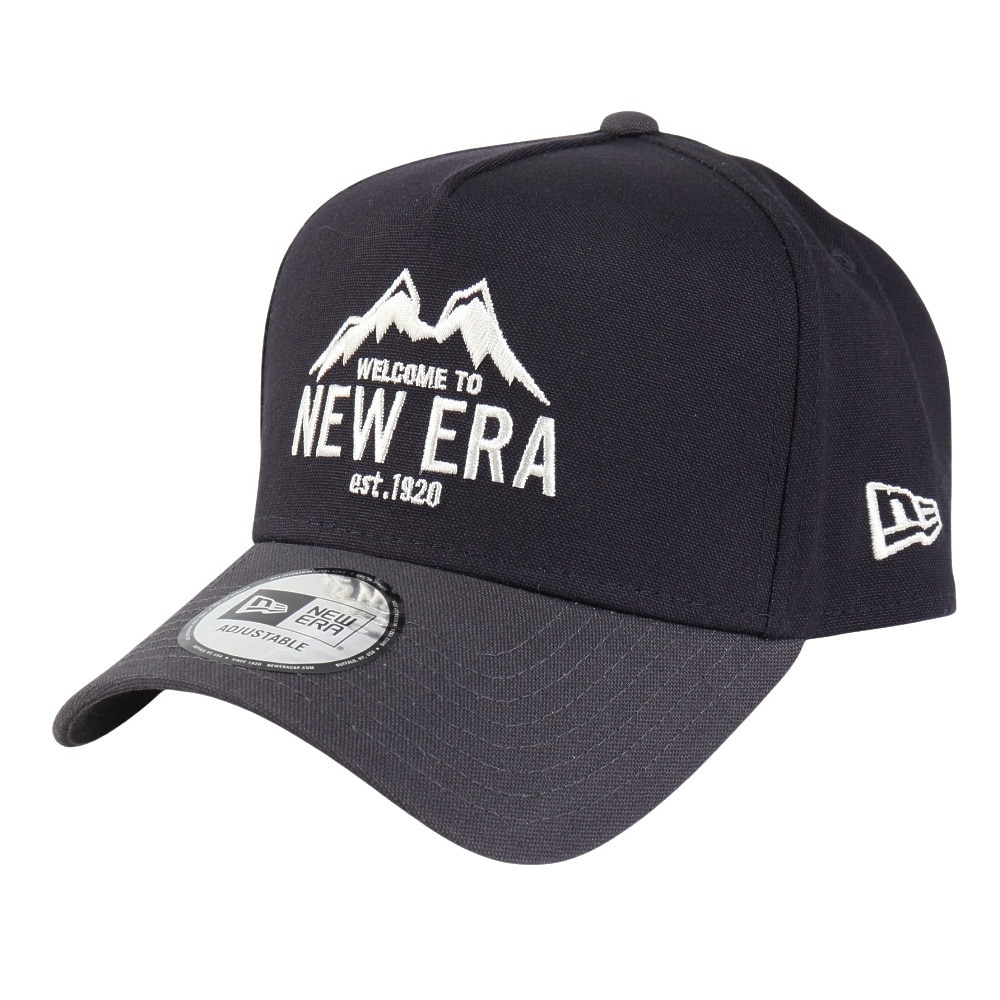 ニューエラ（NEW ERA）（メンズ、レディース）9FORTY A-Frame Duck Canvas マウンテンロゴ キャップ 14307275
