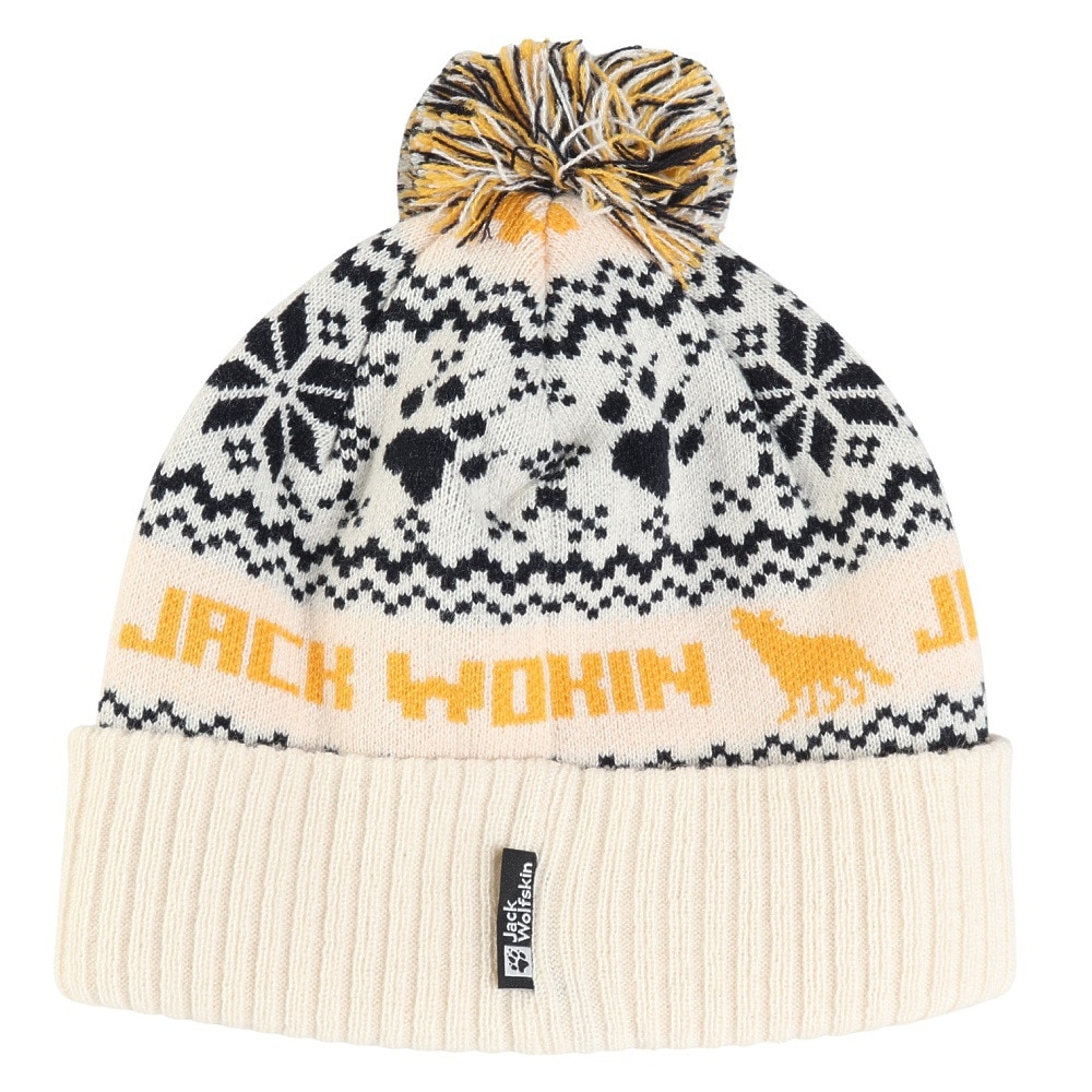 ジャックウルフスキン（JackWolfskin）（メンズ、レディース）ポー ジャカードビーニー A63254-5055