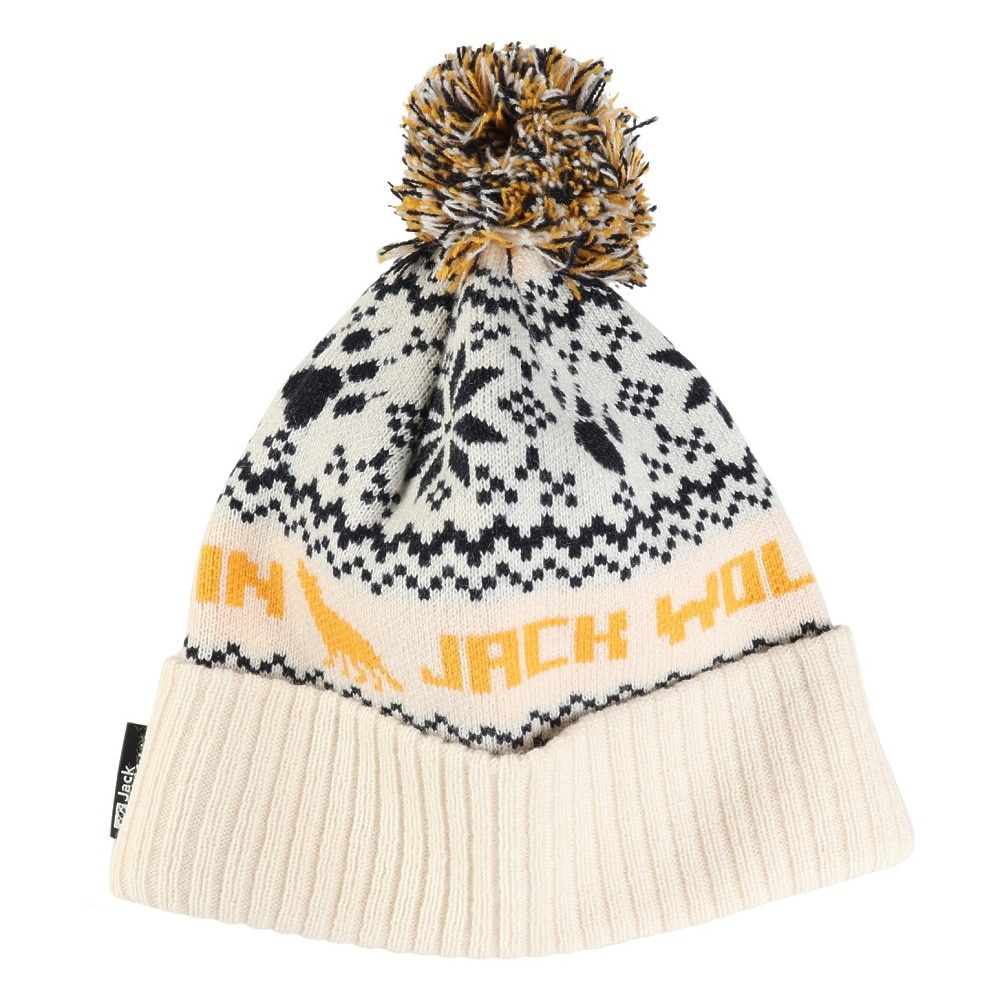 ジャックウルフスキン（JackWolfskin）（メンズ、レディース）ポー ジャカードビーニー A63254-5055