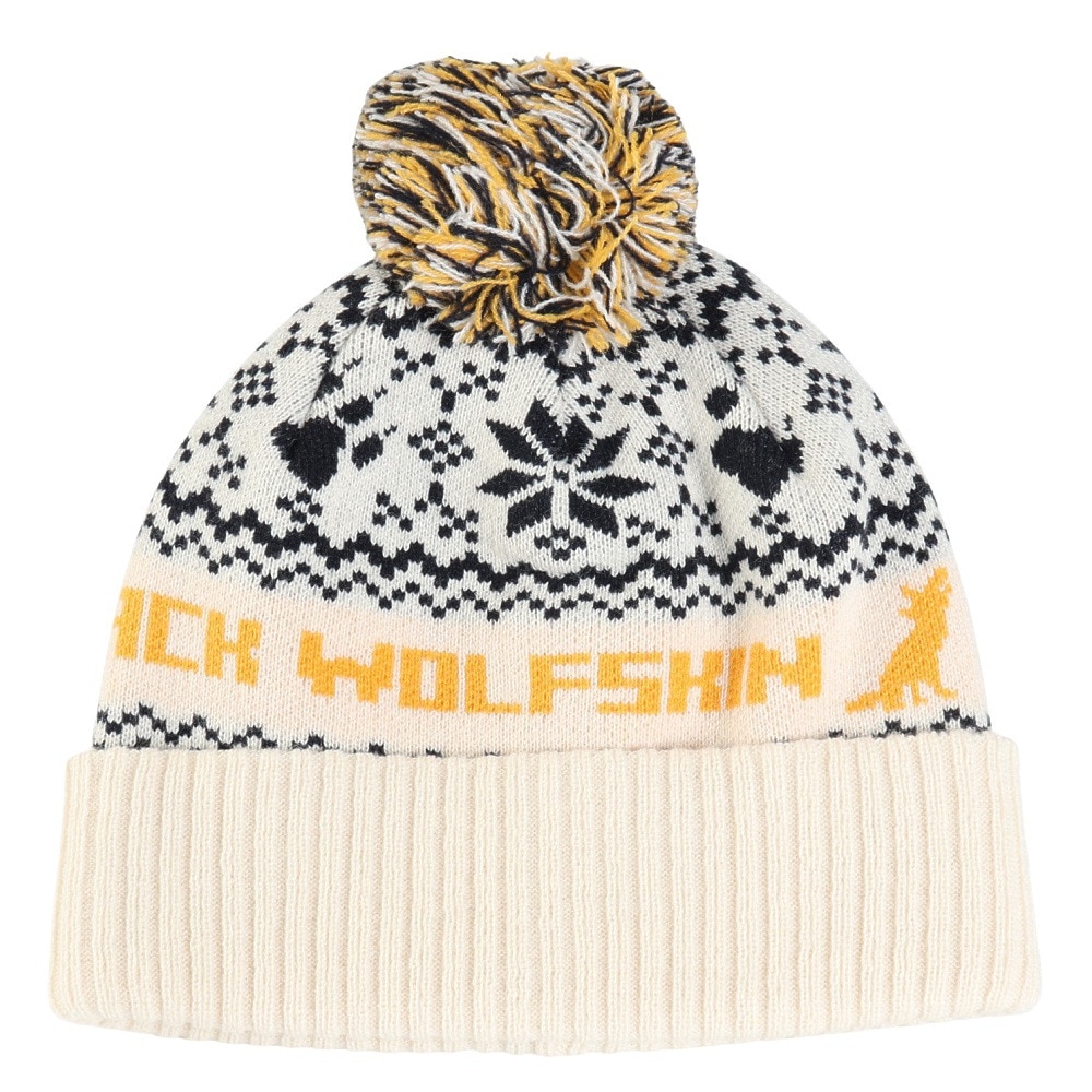 ジャックウルフスキン（JackWolfskin）（メンズ、レディース）ポー ジャカードビーニー A63254-5055