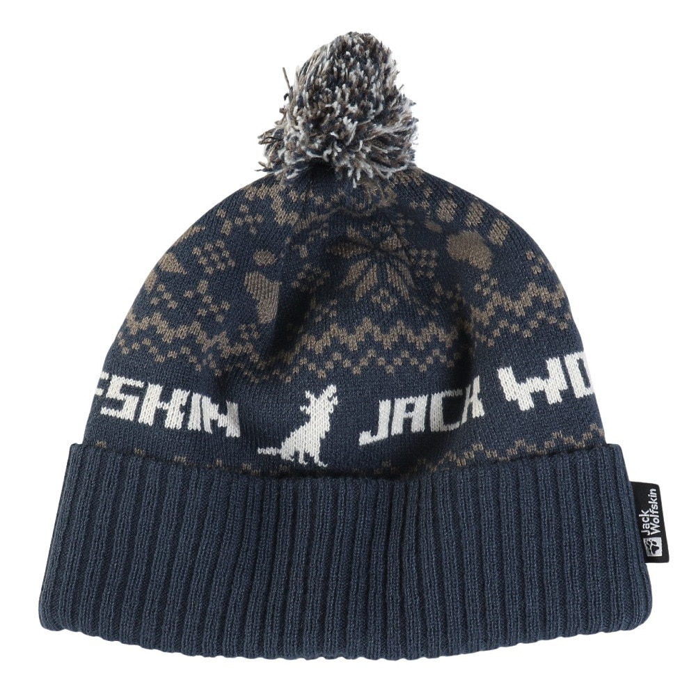 ジャックウルフスキン（JackWolfskin）（メンズ、レディース）ポー ジャカードビーニー A63254-C0410