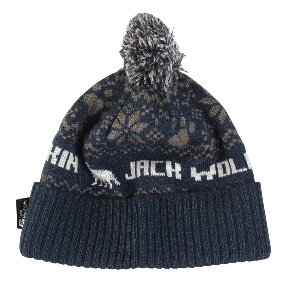 ジャックウルフスキン（JackWolfskin）（メンズ、レディース）ポー ジャカードビーニー A63254-C0410