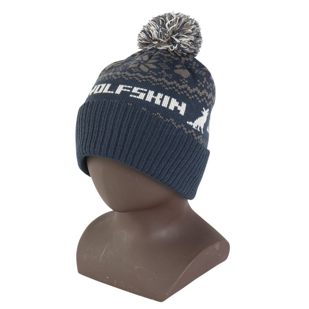 ジャックウルフスキン（JackWolfskin）（メンズ、レディース）ポー ジャカードビーニー A63254-C0410