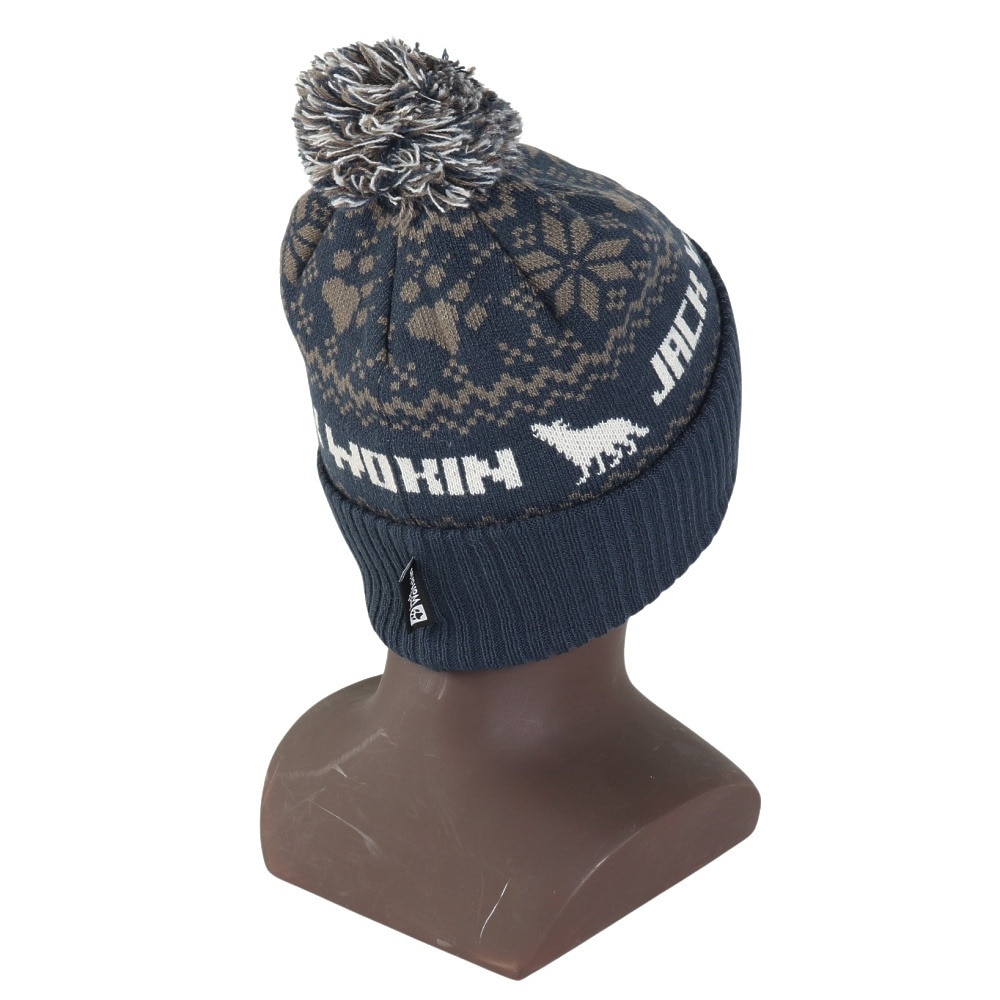 ジャックウルフスキン（JackWolfskin）（メンズ、レディース）ポー ジャカードビーニー A63254-C0410