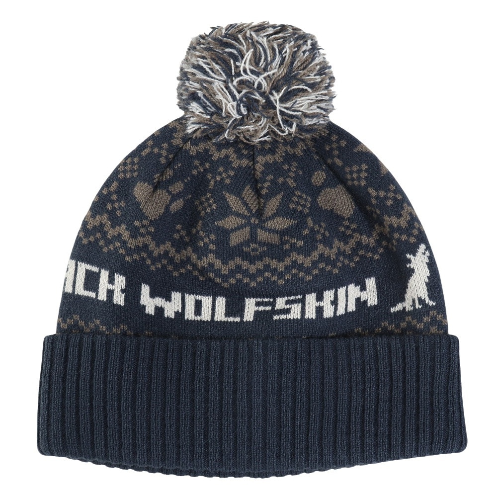 ジャックウルフスキン（JackWolfskin）（メンズ、レディース）ポー ジャカードビーニー A63254-C0410