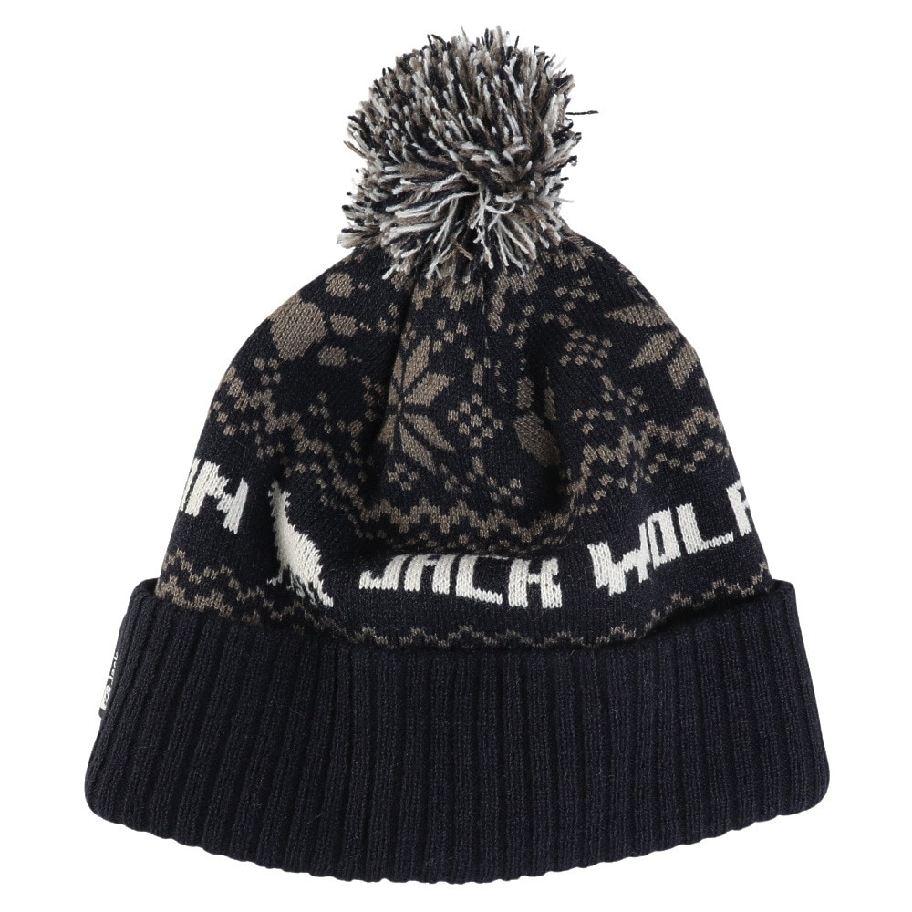 ジャックウルフスキン（JackWolfskin）（メンズ、レディース）ポー ジャカードビーニー A63254-C0413