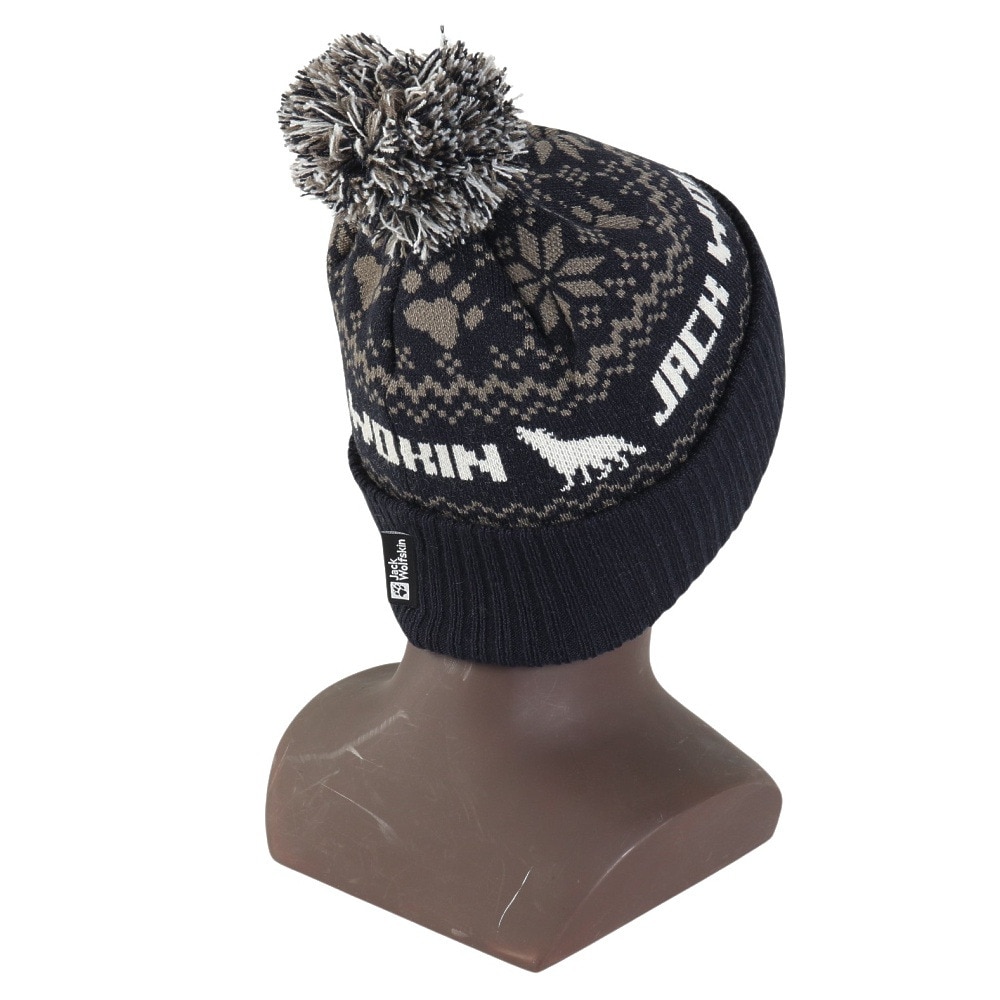 ジャックウルフスキン（JackWolfskin）（メンズ、レディース）ポー ジャカードビーニー A63254-C0413