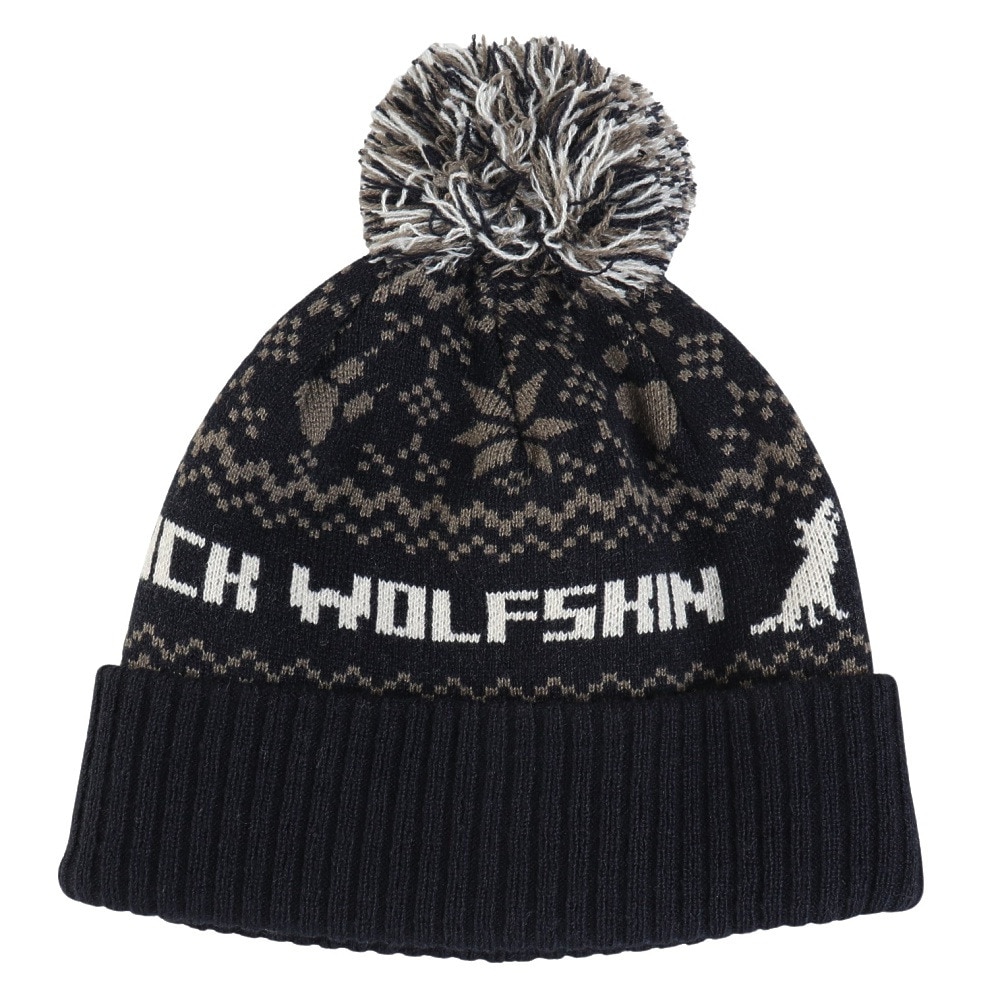 ジャックウルフスキン（JackWolfskin）（メンズ、レディース）ポー ジャカードビーニー A63254-C0413