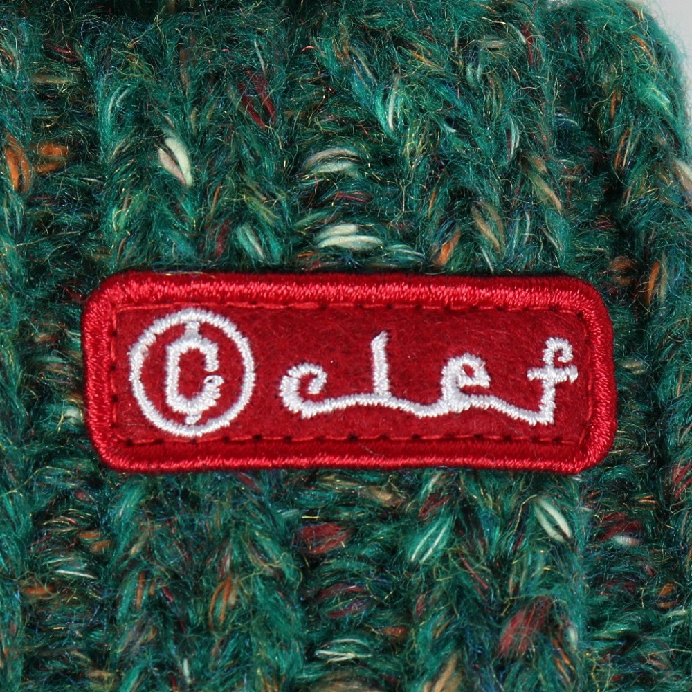 クレ（clef）（メンズ、レディース）マイクロファイバー ミックス ワッチ RB7012 GRN