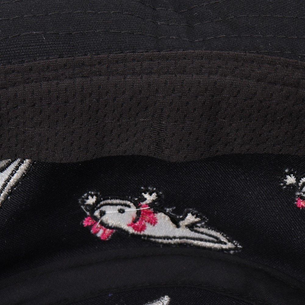 ゴースローキャラバン（GOSLOWCARAVAN）（メンズ、レディース）ライトキャンバス刺繍 キャンパーハット 342904 BLK