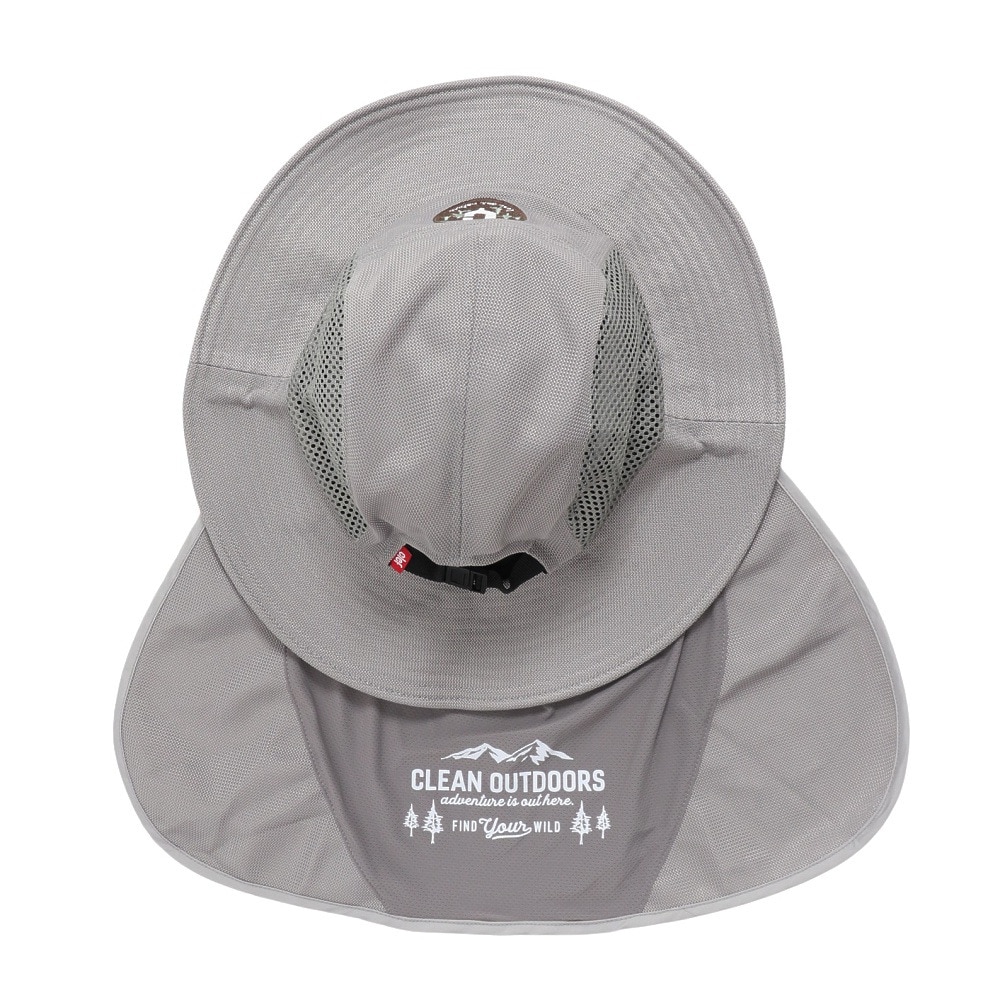 クレ（clef）（メンズ、レディース）FRESCO LONG SHADE ハット BC003 GRY