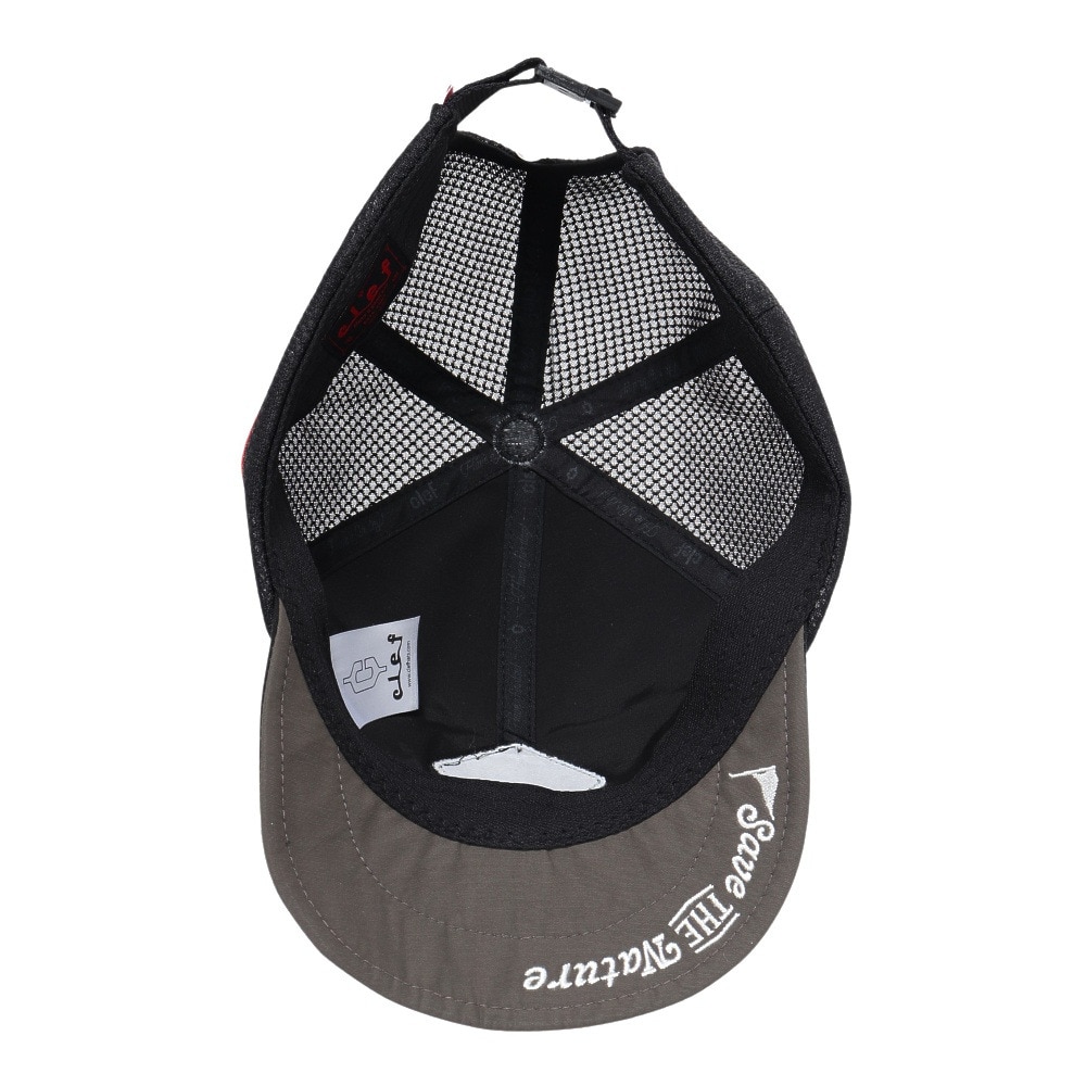 クレ（clef）（メンズ、レディース）キャップ ALL MOUNTAIN MESH B.CAP RB3640 BK