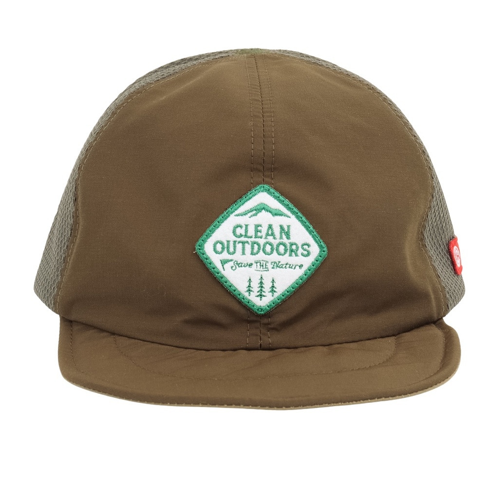 クレ（clef）（メンズ）帽子 キャップ ALL MOUNTAIN MESH B.CAP RB3640 OLV オリーブ 通気性 速乾