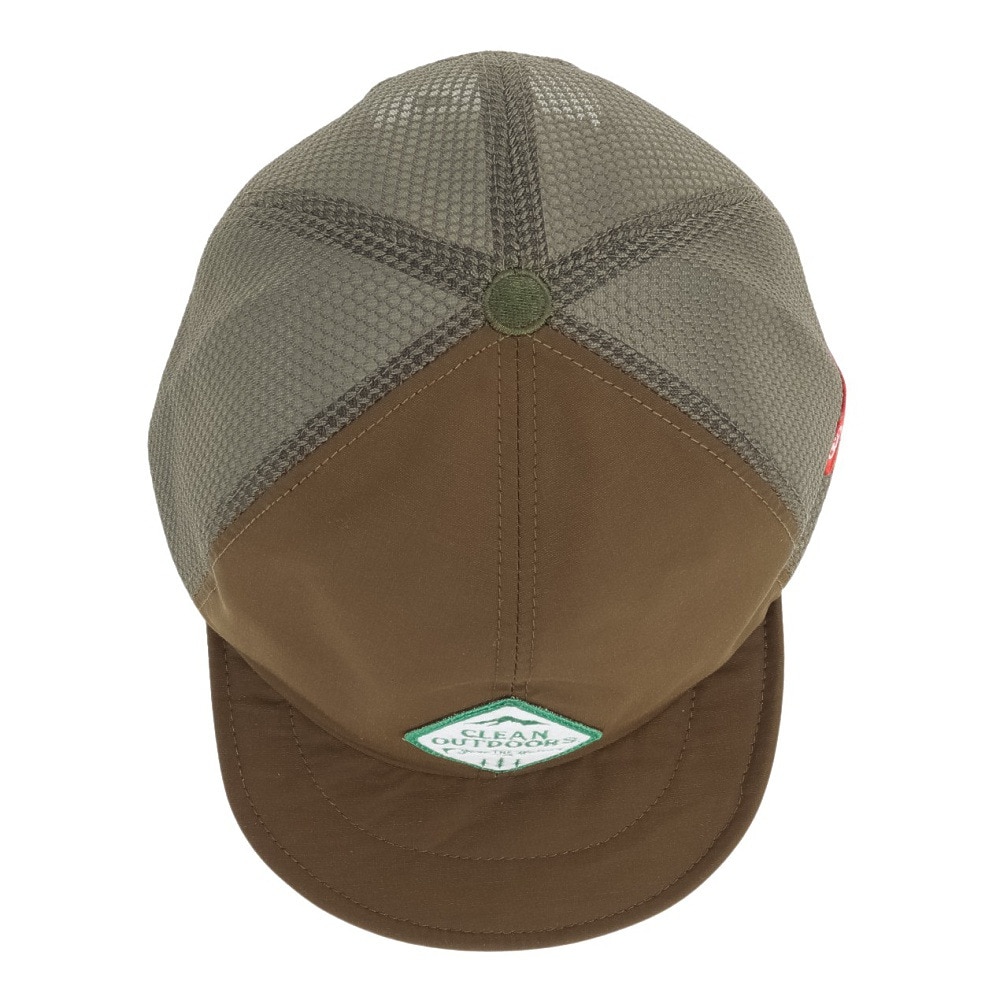 クレ（clef）（メンズ）帽子 キャップ ALL MOUNTAIN MESH B.CAP RB3640 OLV オリーブ 通気性 速乾