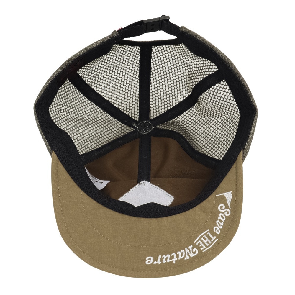 クレ（clef）（メンズ）帽子 キャップ ALL MOUNTAIN MESH B.CAP RB3640 OLV オリーブ 通気性 速乾