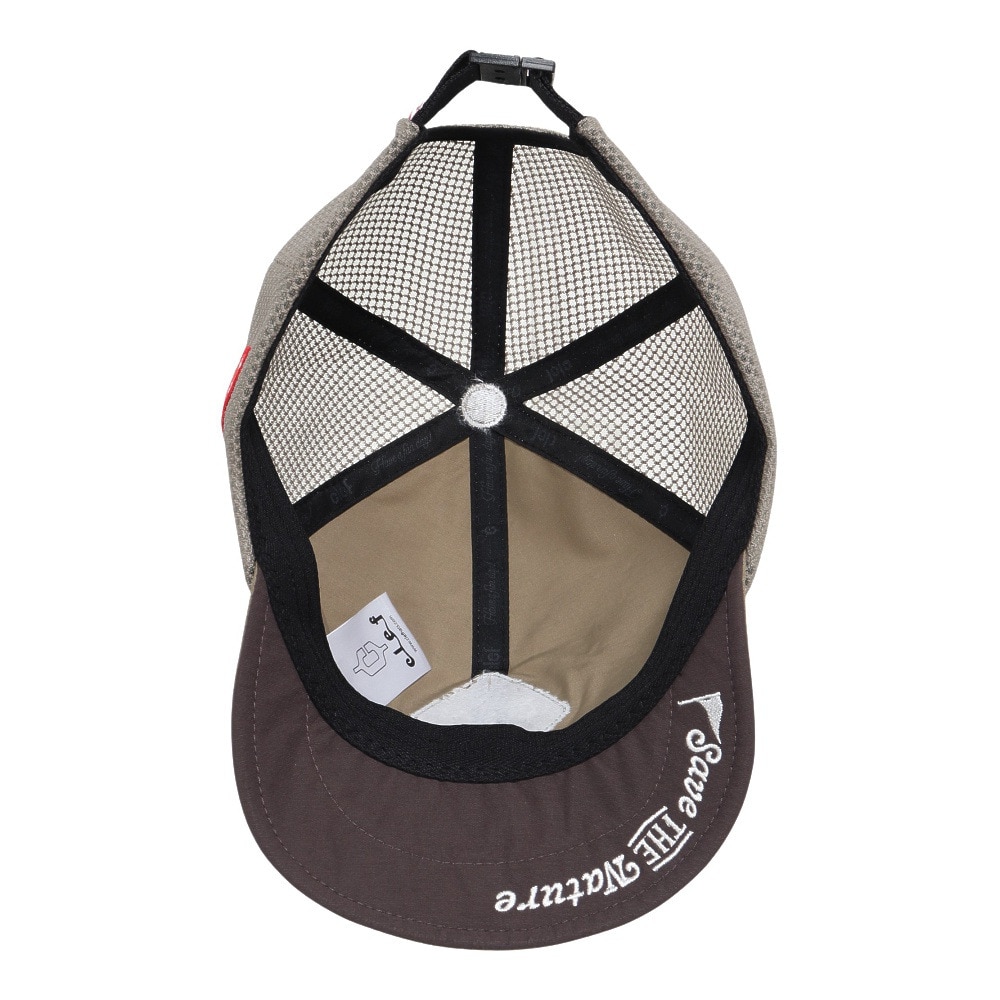 クレ（clef）（メンズ、レディース）キャップ ALL MOUNTAIN MESH B.CAP RB3640 TAN