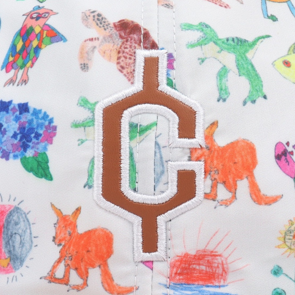 クレ（clef）（キッズ）ジュニア MFK キャップ 5 RB7018KD WH