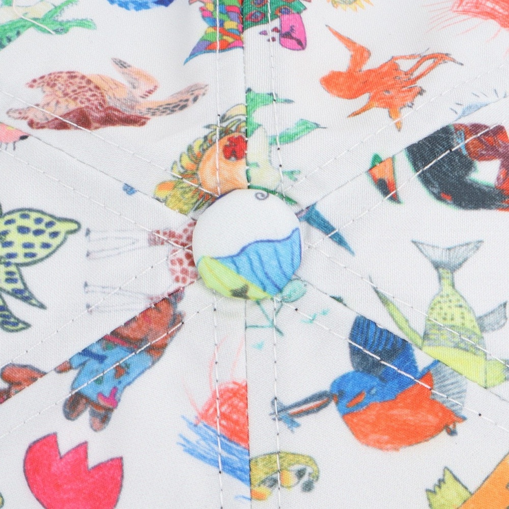 クレ（clef）（キッズ）ジュニア MFK キャップ 5 RB7018KD WH