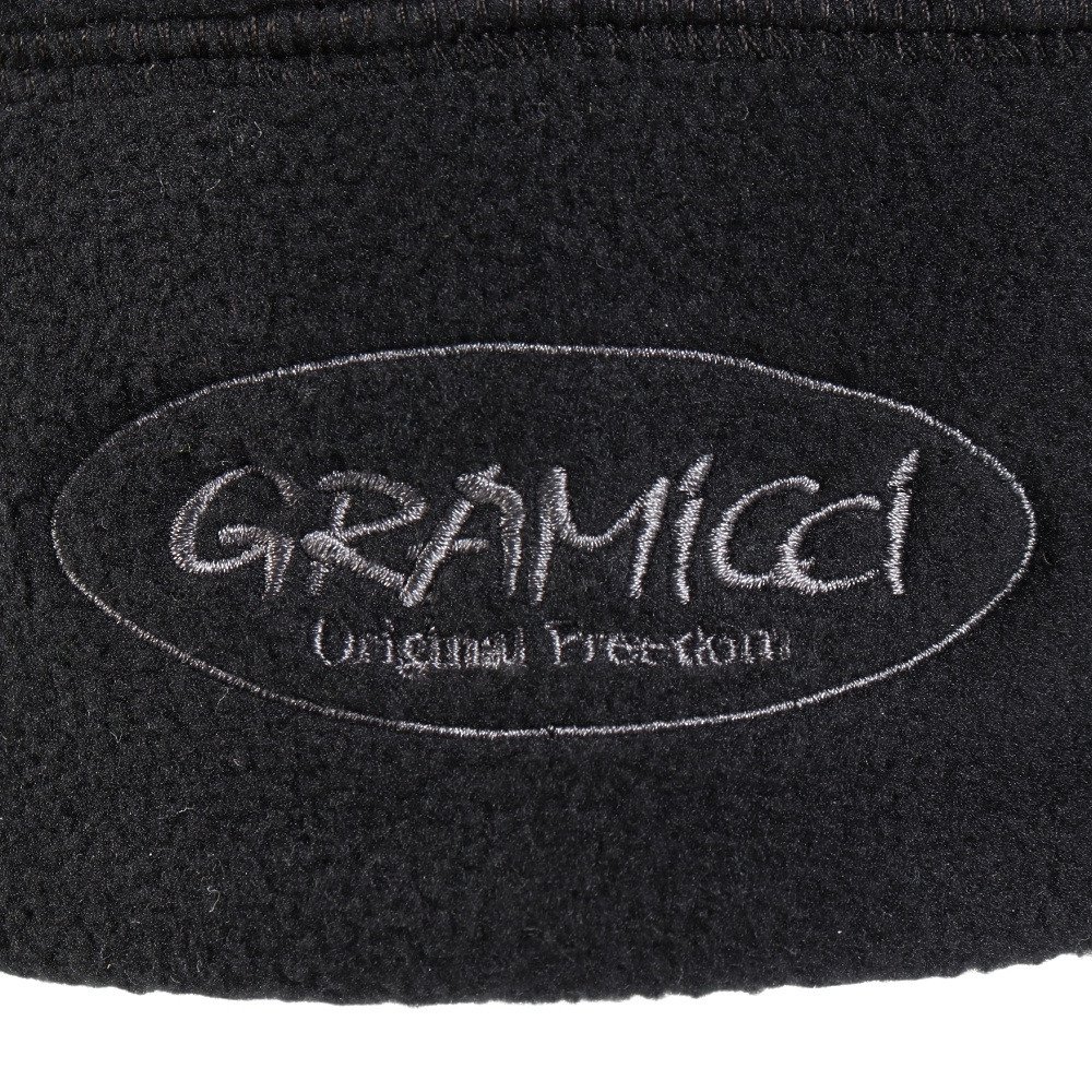 グラミチ（Gramicci）（メンズ）帽子 TRML フリース ビーニー G5FA-083-BLACK