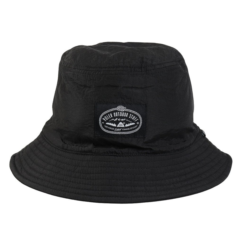 ポーラー（POLER）（メンズ）帽子 リバーシブル バケットハット 253MCV0102-BLK