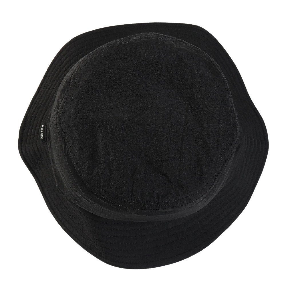 ポーラー（POLER）（メンズ）帽子 リバーシブル バケットハット 253MCV0102-BLK
