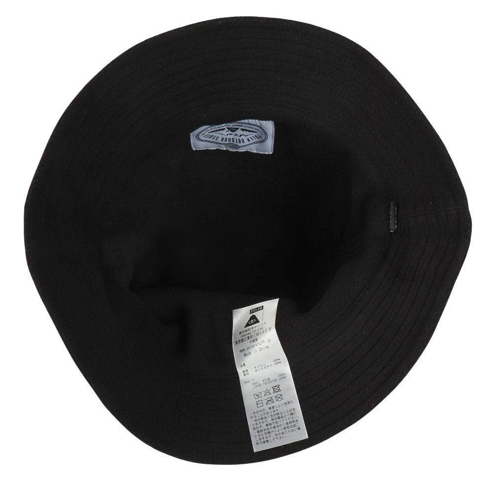 ポーラー（POLER）（メンズ）帽子 リバーシブル バケットハット 253MCV0102-BLK