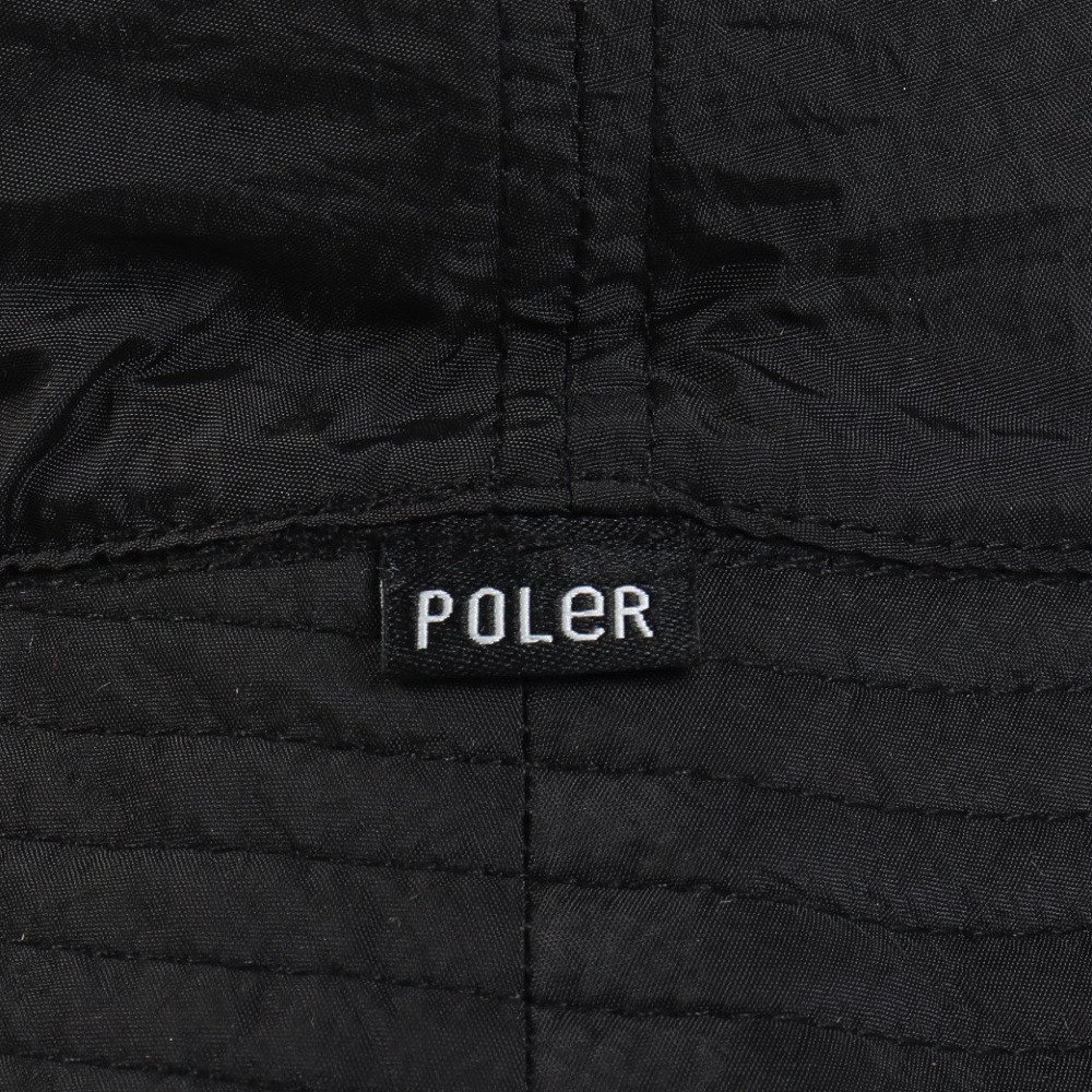 ポーラー（POLER）（メンズ）帽子 リバーシブル バケットハット 253MCV0102-BLK