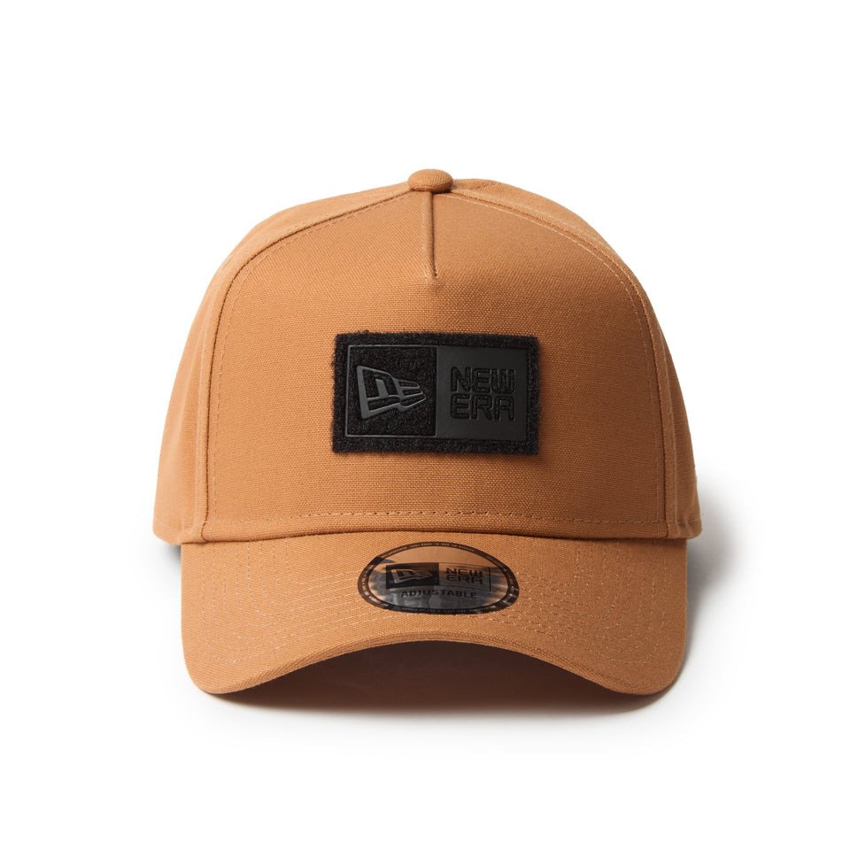 ニューエラ（NEW ERA）（メンズ、レディース）帽子 キャップ 9FORTY A-Frame Duck Canvas ベルクロパッチ 14668950
