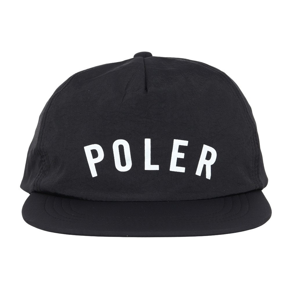 ポーラー（POLER）（メンズ）帽子 STATE ナイロン キャップ 261MCV0074-BLK