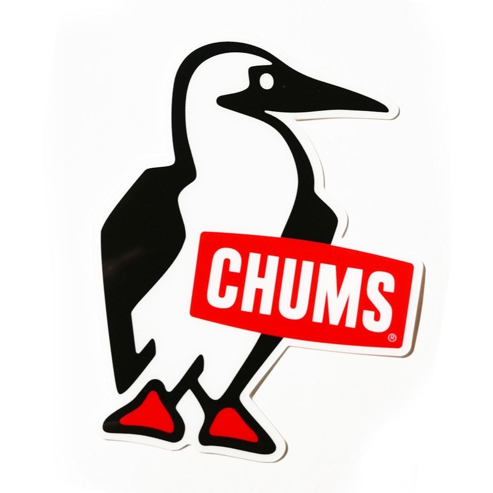 チャムス（CHUMS）（メンズ、レディース）カーステッカー ビッグ ブービーバード CH62-1624-0000
