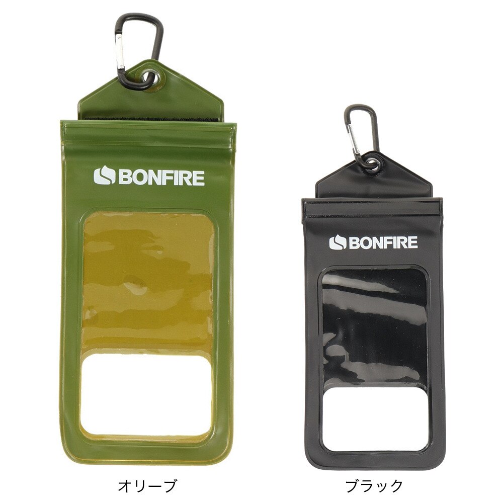 ボンファイア（Bonfire）（メンズ、レディース）ウォータープルーフ フォンケース 40BNF1FMO2178 BLK