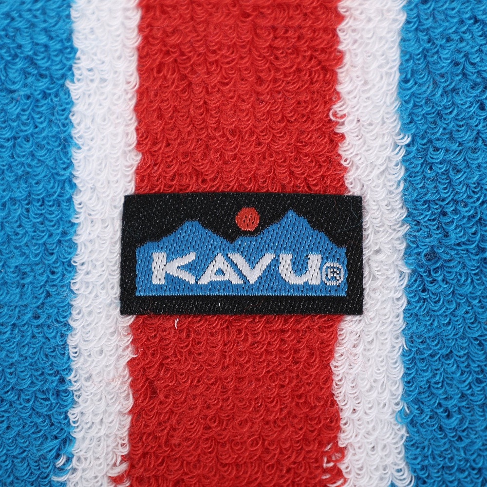 カブー（KAVU）（メンズ、レディース）リストバンド リスト スウェットバンド 19811340032000 ブルー×レッド